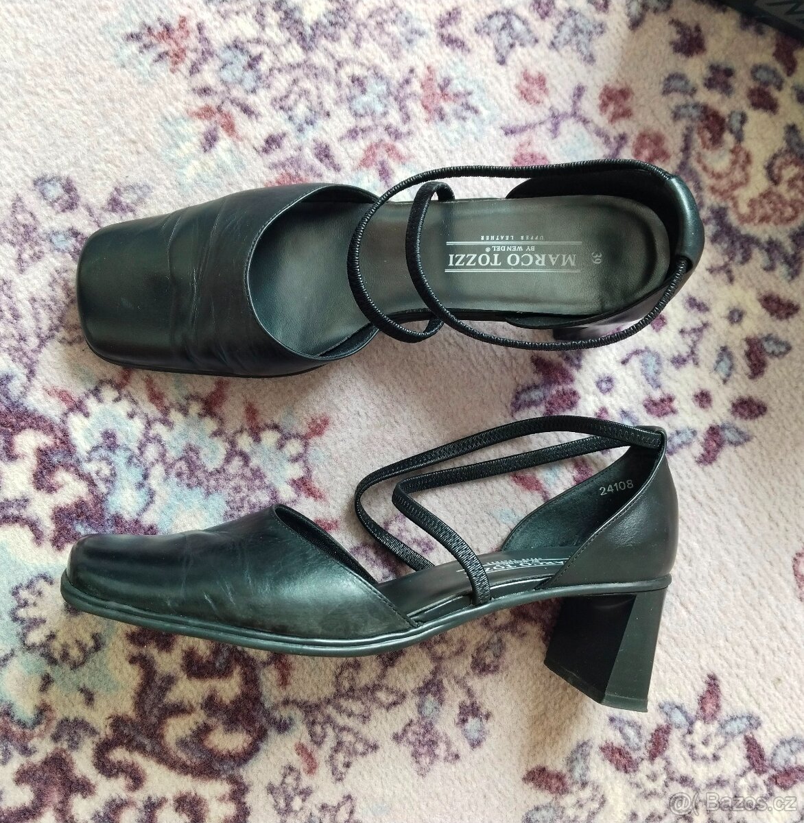 Dámské sandálky, polobotky, vel. 39, Marco Tozzi, jak NEW - 2