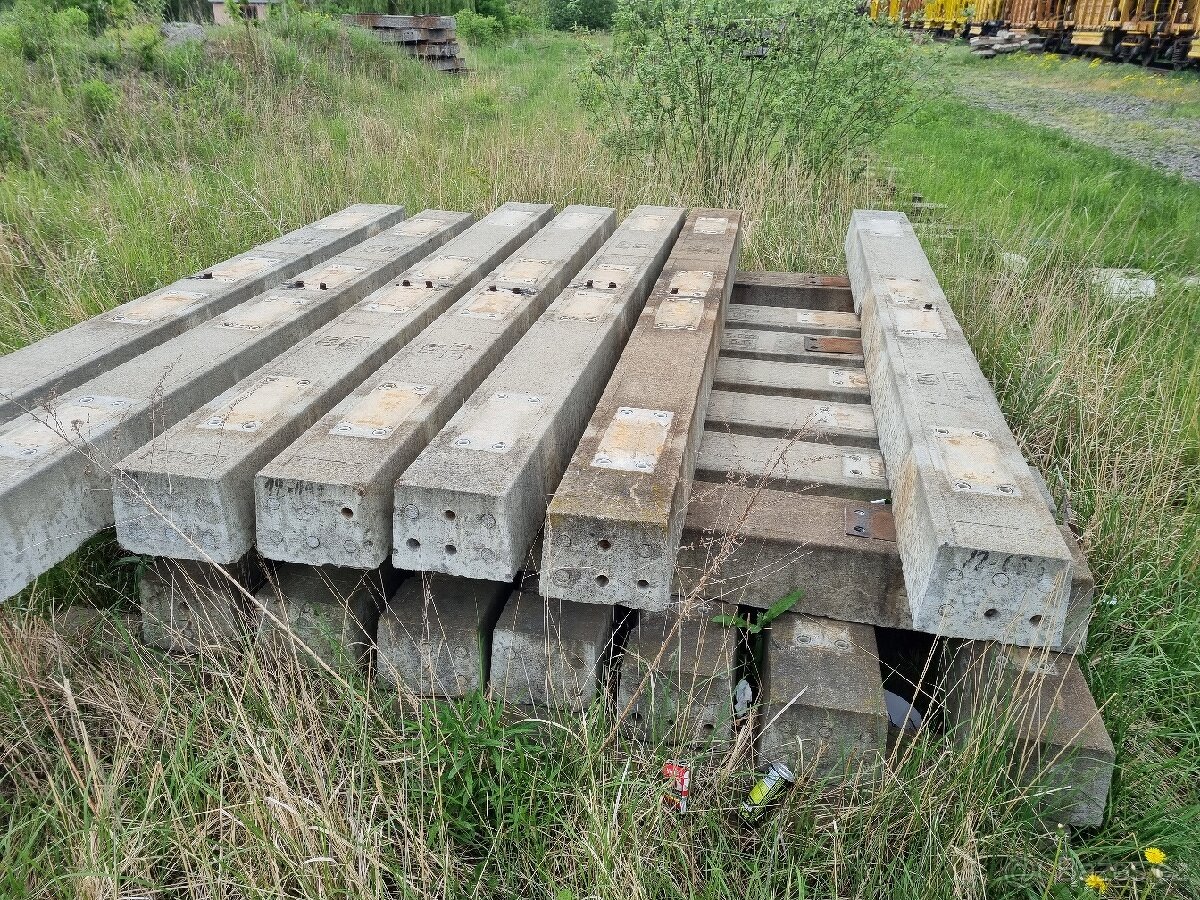 Prodám betonové pražce AKCE NA DOPRAVU - 2