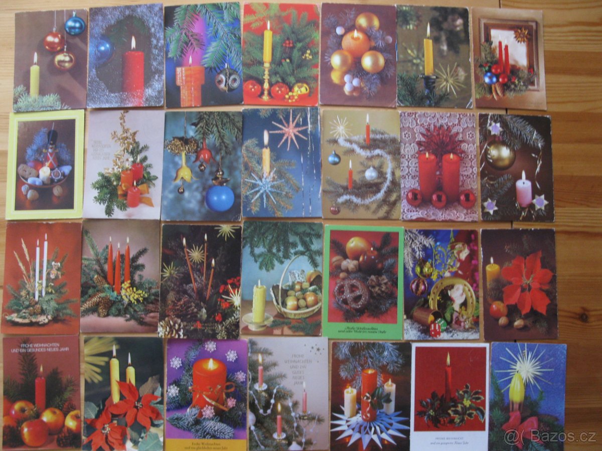Retro vánoční pohledy - 2