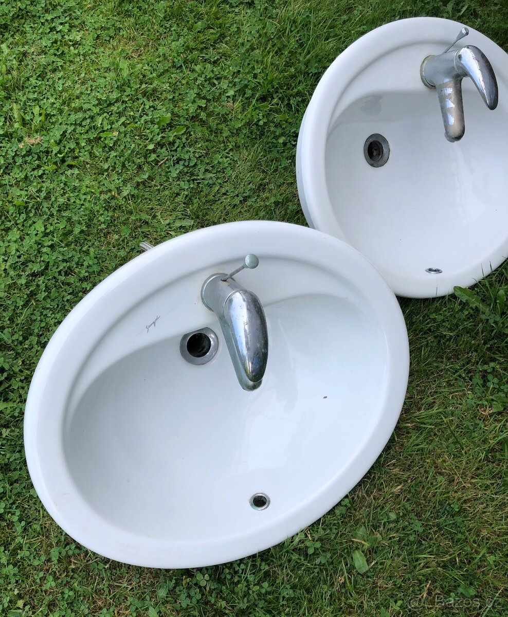 Umyvadlo, umyvadla, páková baterie - 2