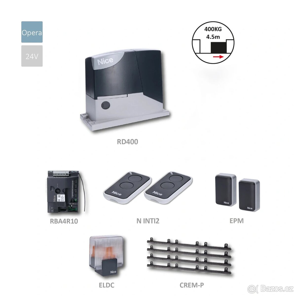 Samonosná posuvná brána - 2