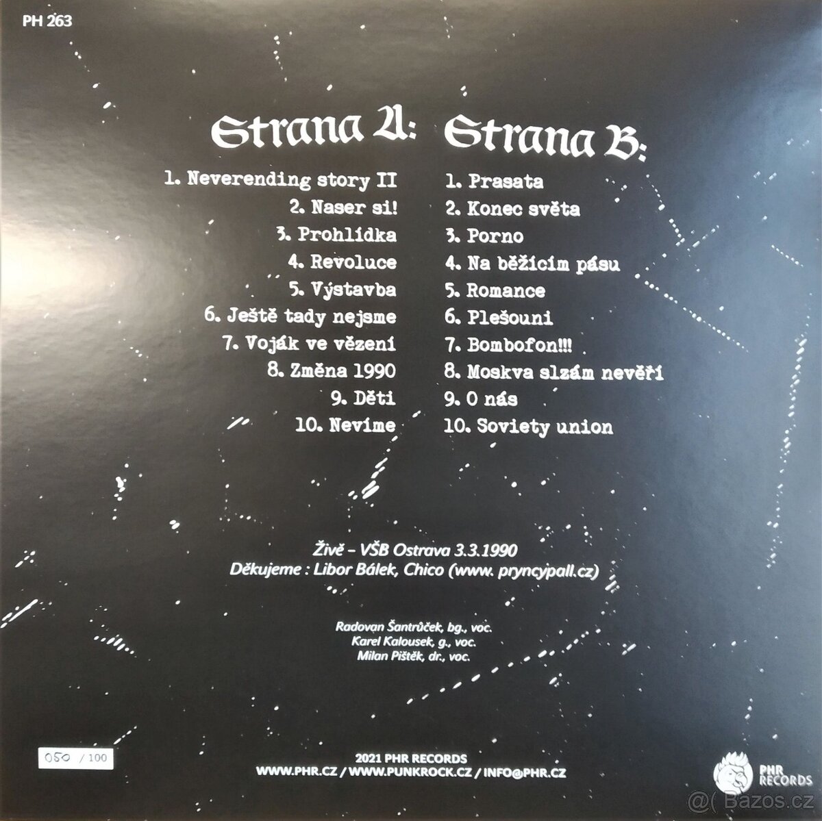 Šanov 1 - Live 1990 (LP) - 2