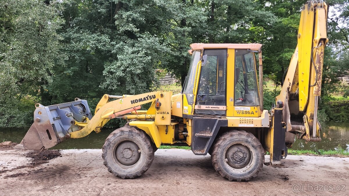 Traktorbagr Komatsu kloubový 4.236 - 2