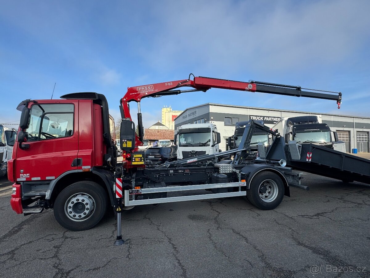 DAF CF 75.360(18TUN), NOVÝ KONTEJNER CHARVÁT + NOVÝ HYD. JEŘ - 2