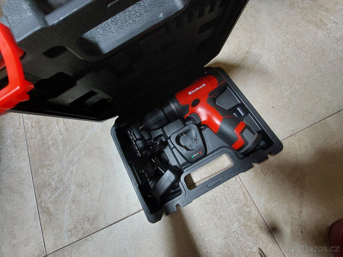 Aku šroubovák Einhell TH-CD, příslušenství, praktický kufřík - 2