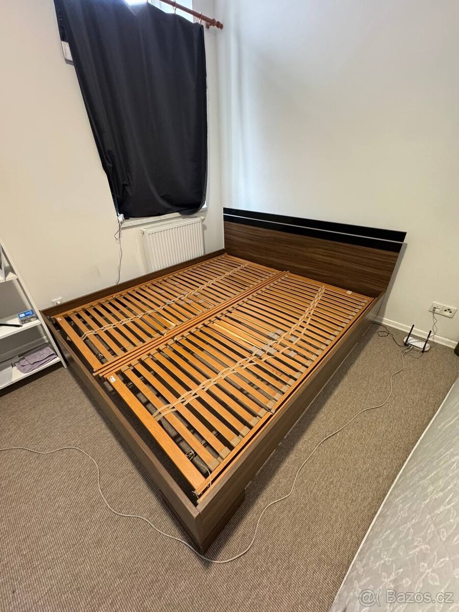 Postel 180x200 s roštem - 2