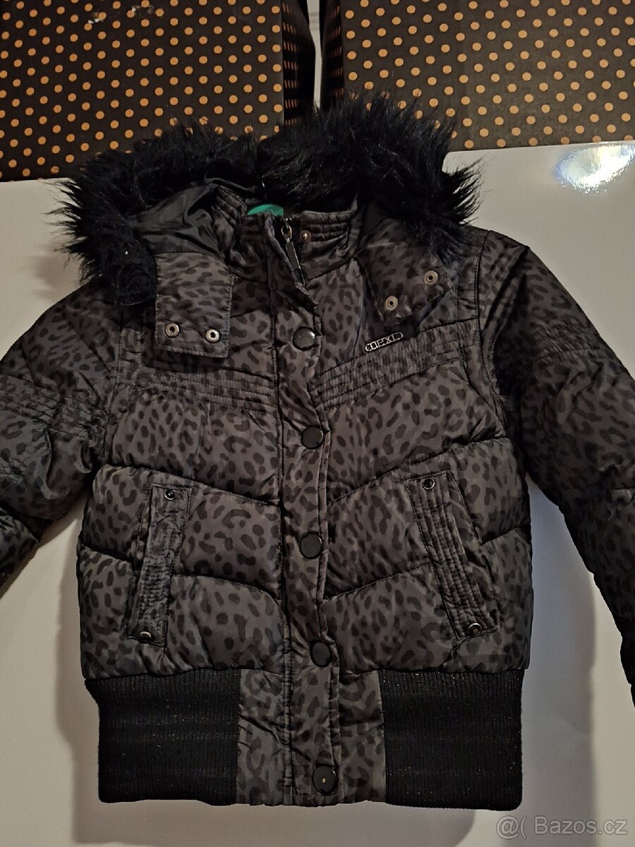 Bunda sleva 50 % zimní bunda Next vel. 140 - 2