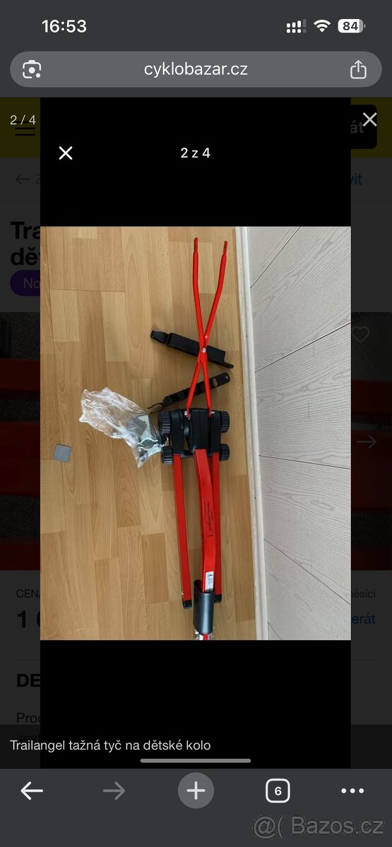 Tažná tyč za kolo - 2