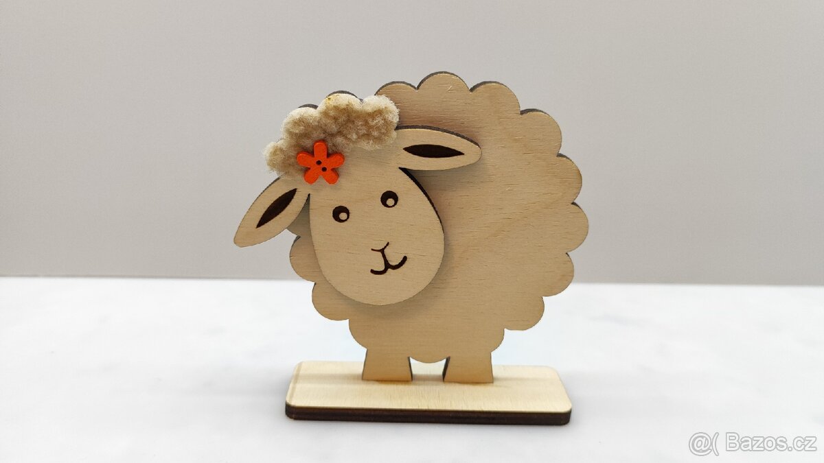 Velikonoční dekorace - ovečka - 2