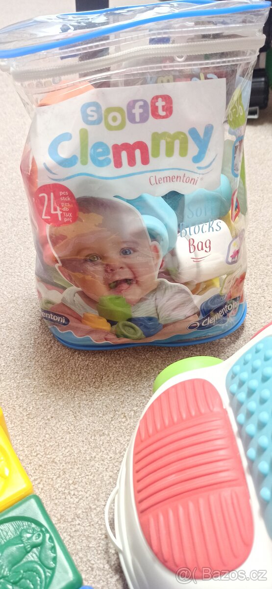 Kostky Clemmy s autem - 2