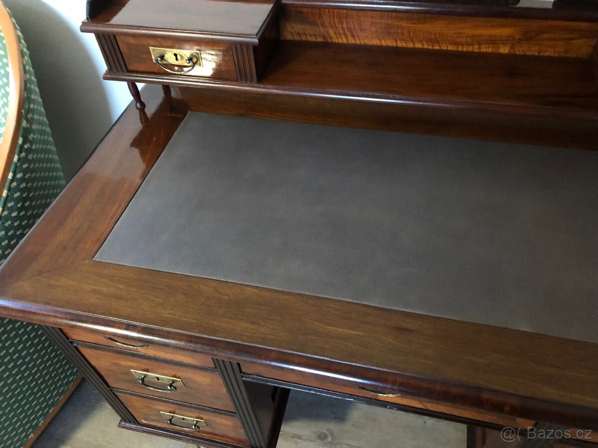 Secesní dámský psací stůl - 2