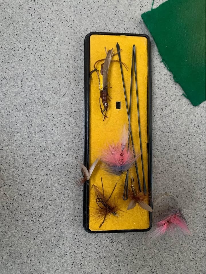 Retro rybarske vybavenie - 2