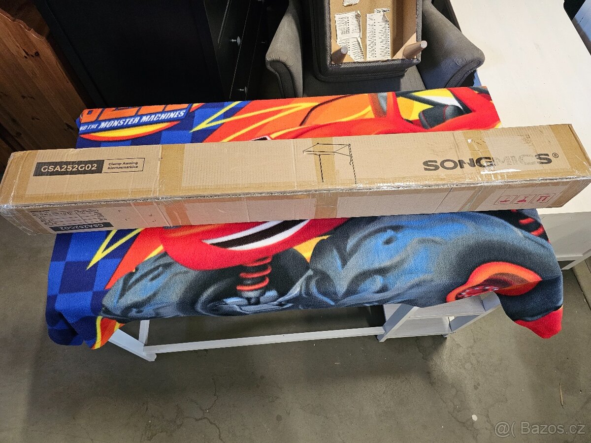 Balkónová markýza 250x120x220-300cm - 2