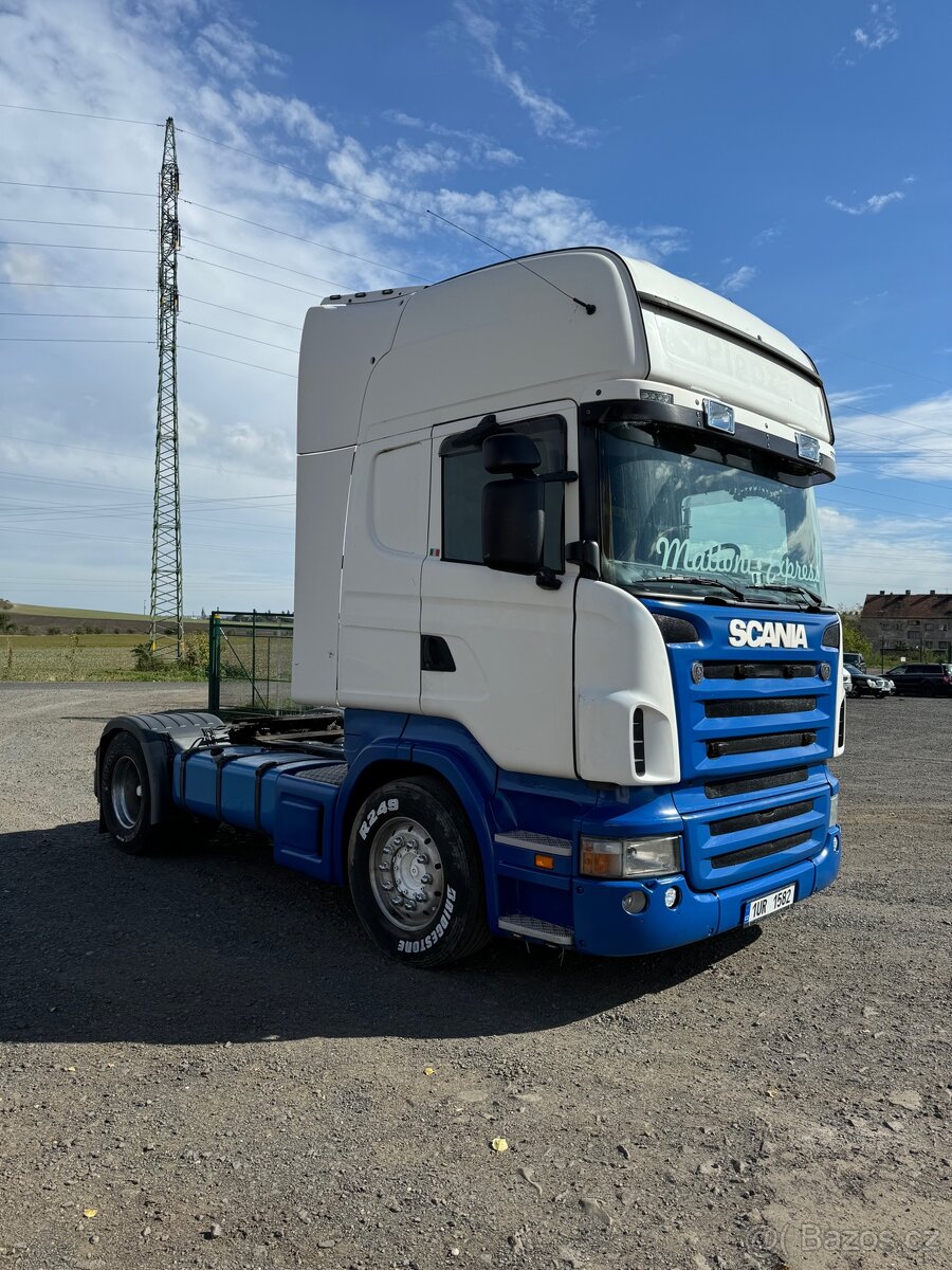 SCANIA R420 Hpi Manuál, Analog tacho- Motor KO - 2