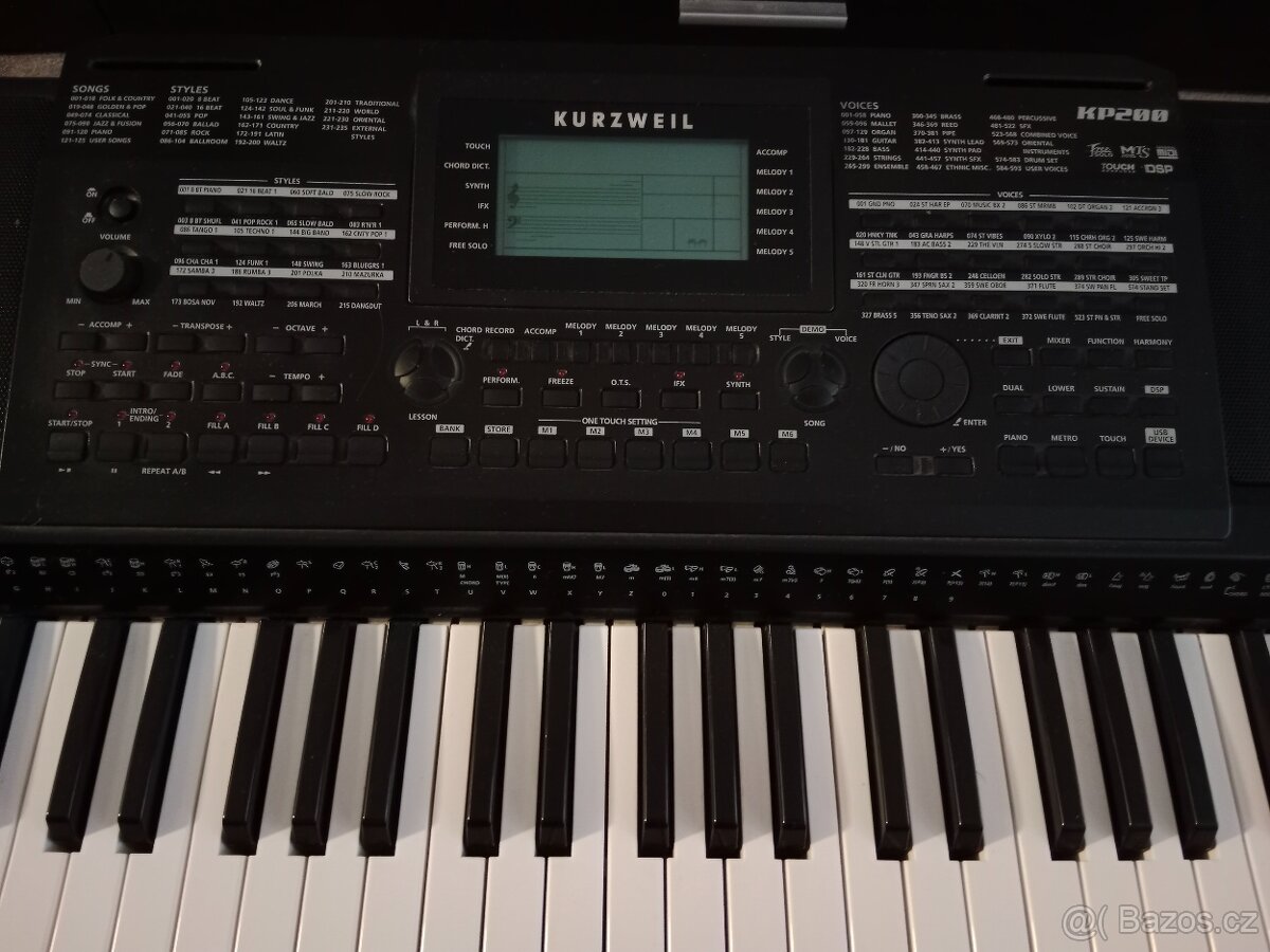 Klávesy Kurzweil KP200 - 2