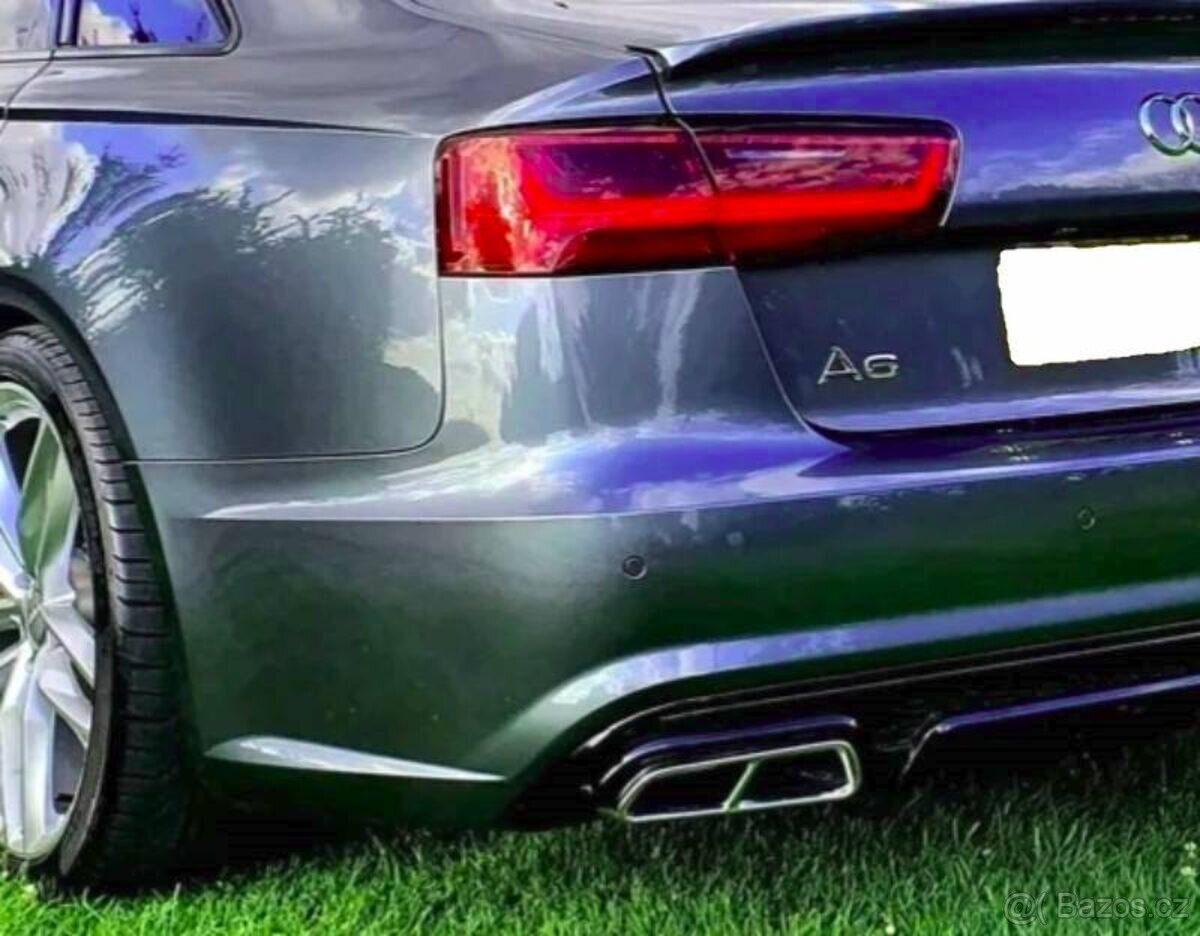 AUDI A6 A7 Q7 SQ7 dvojite koncovky vyfuku - 2