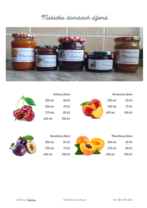 Domácí marmelády - 2
