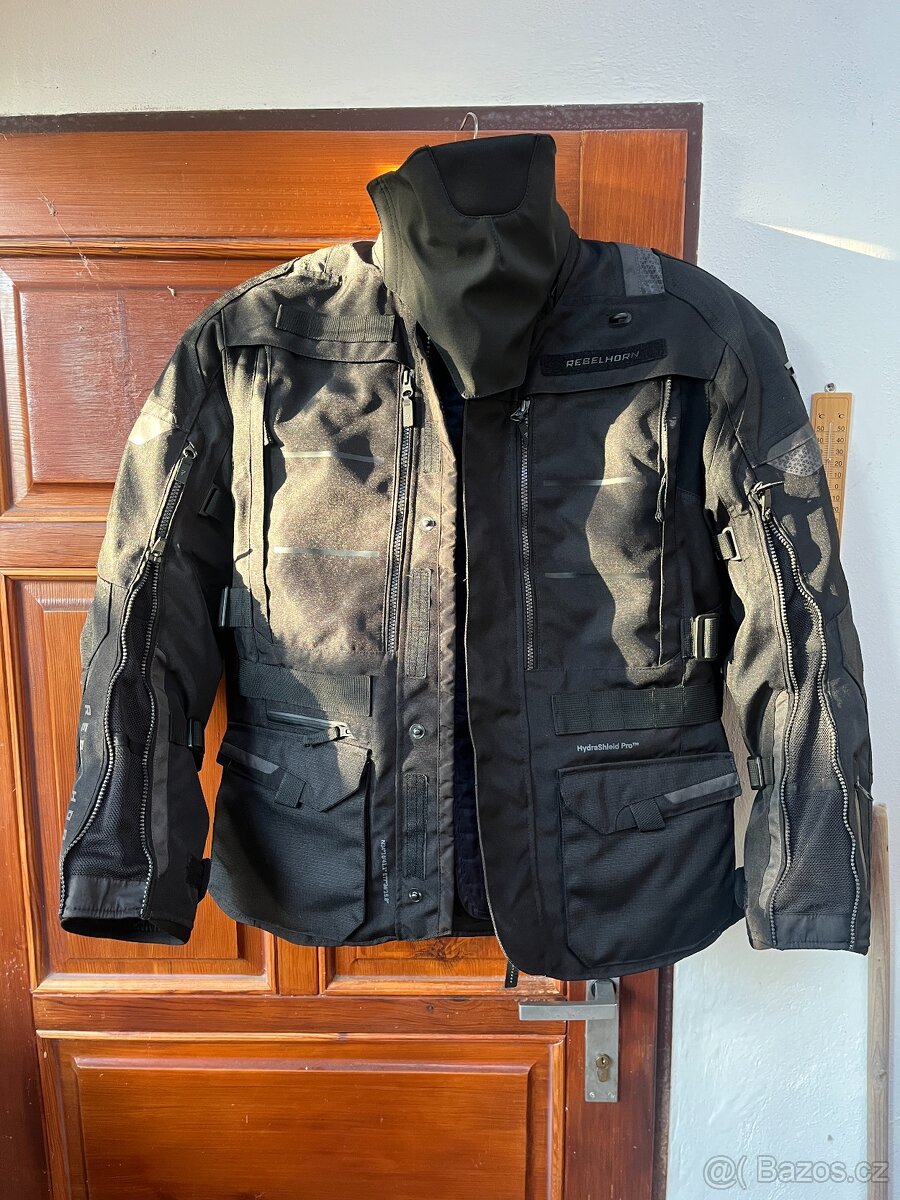 Moto bunda REBELHORN CUBBY V black - 2