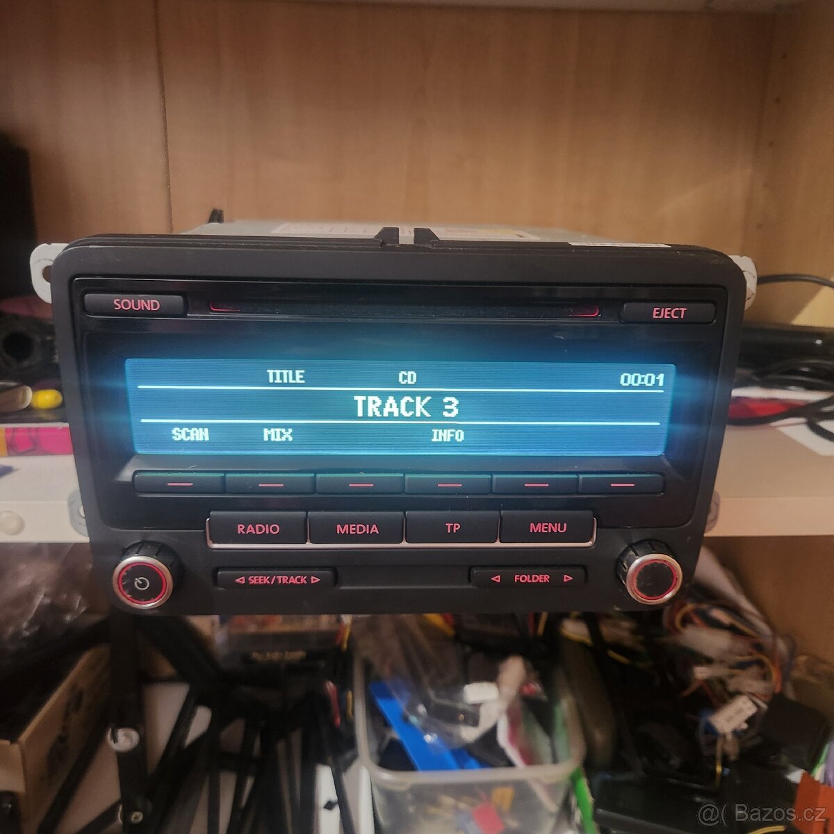 VW RCD-300 CD MP3 PASSAT GOLF TRANSPORTER - 2