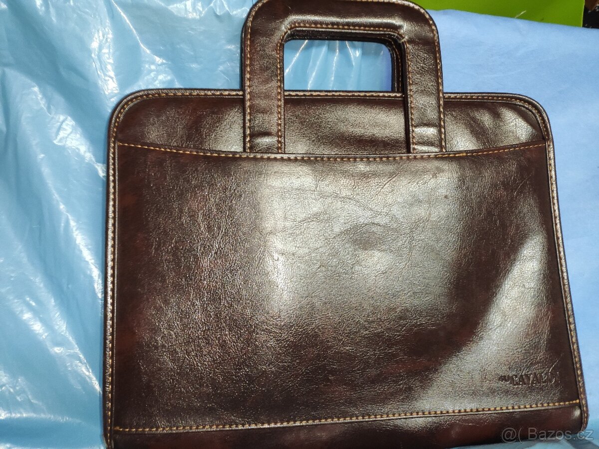 Luxusní kožená pánská aktovka 4uCavaldi - 2