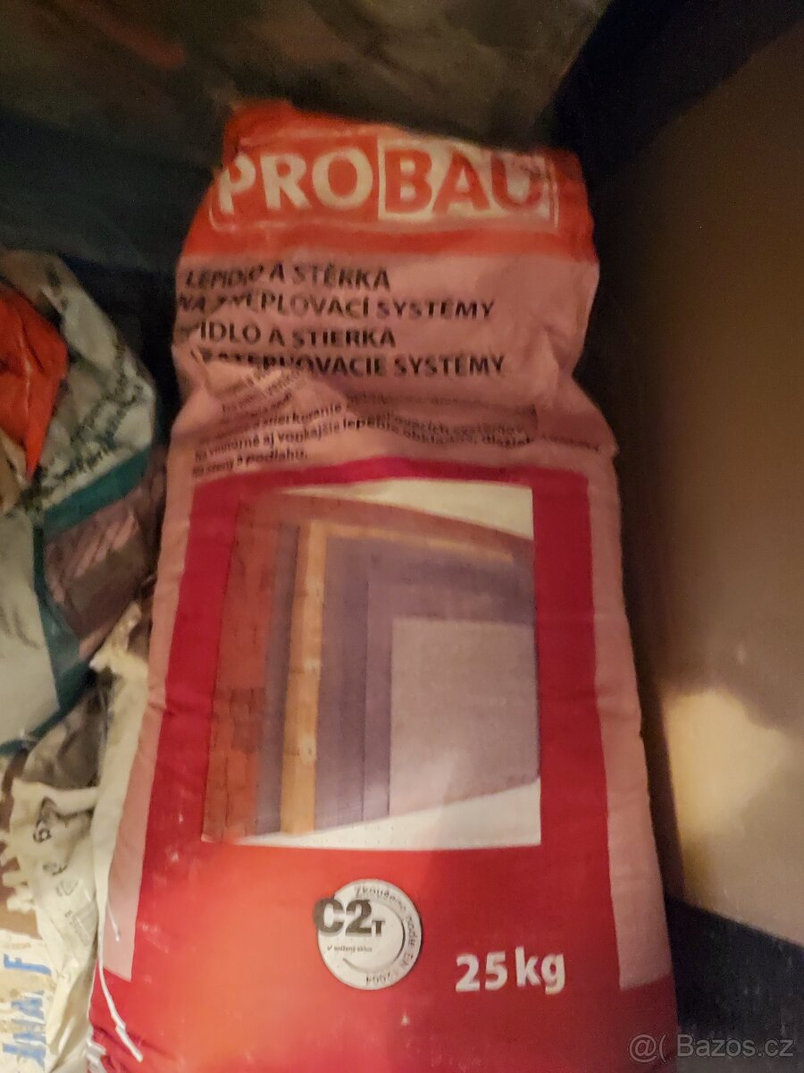 Omítka, Lepidlo a stěrka - 2