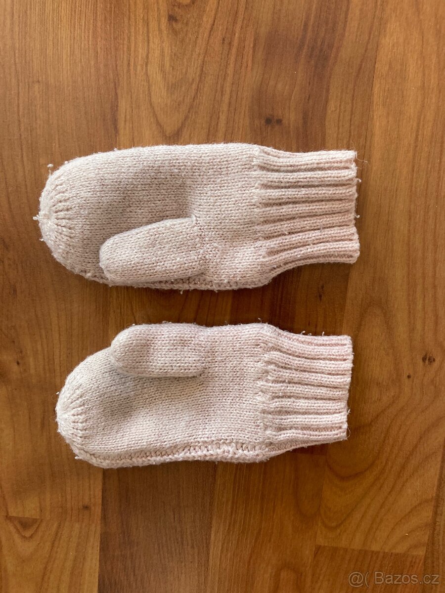 Teplé rukavičky pro holčičku ca. 4-5 let - 2