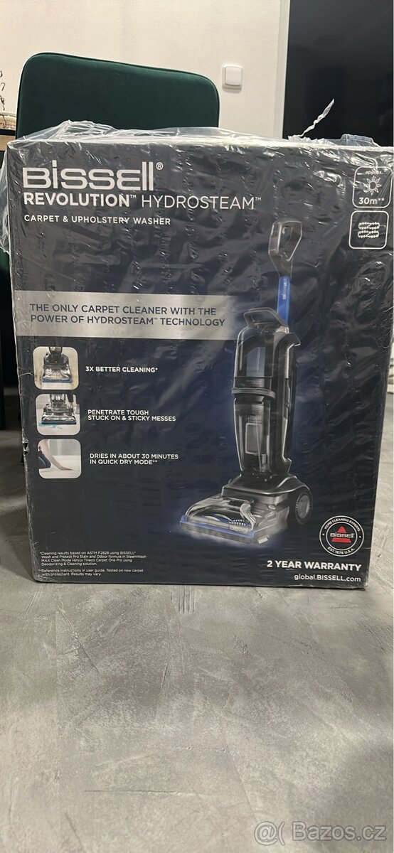 Bissell revolution hydrosteam - hloubkový čistič - 2
