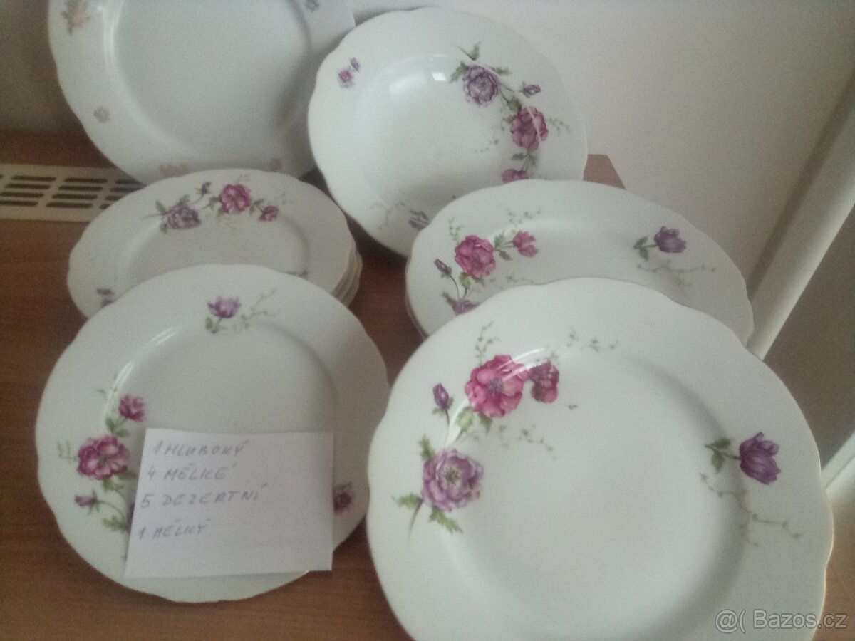 Porcelánové talíře - 2
