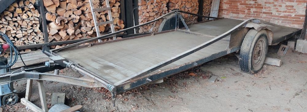 Plaťák - jednonápravový vlek za traktor - 2
