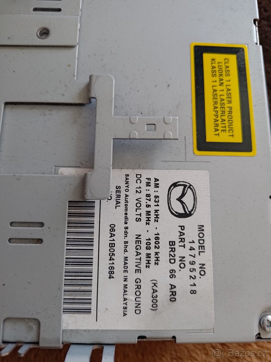 Autorádio Mazda 3 BK 2006 - 2