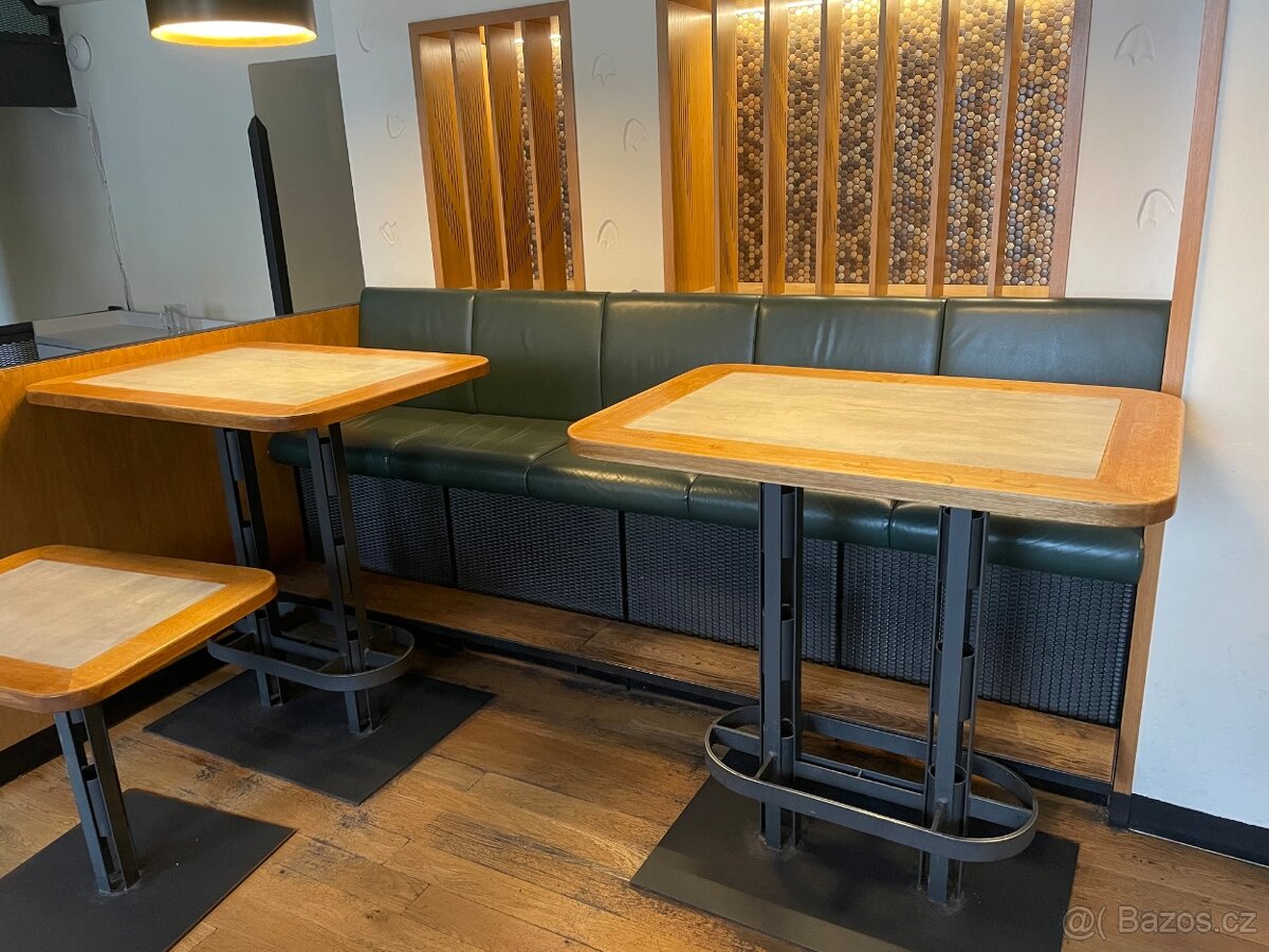 Vysoké masivní stoly - 2