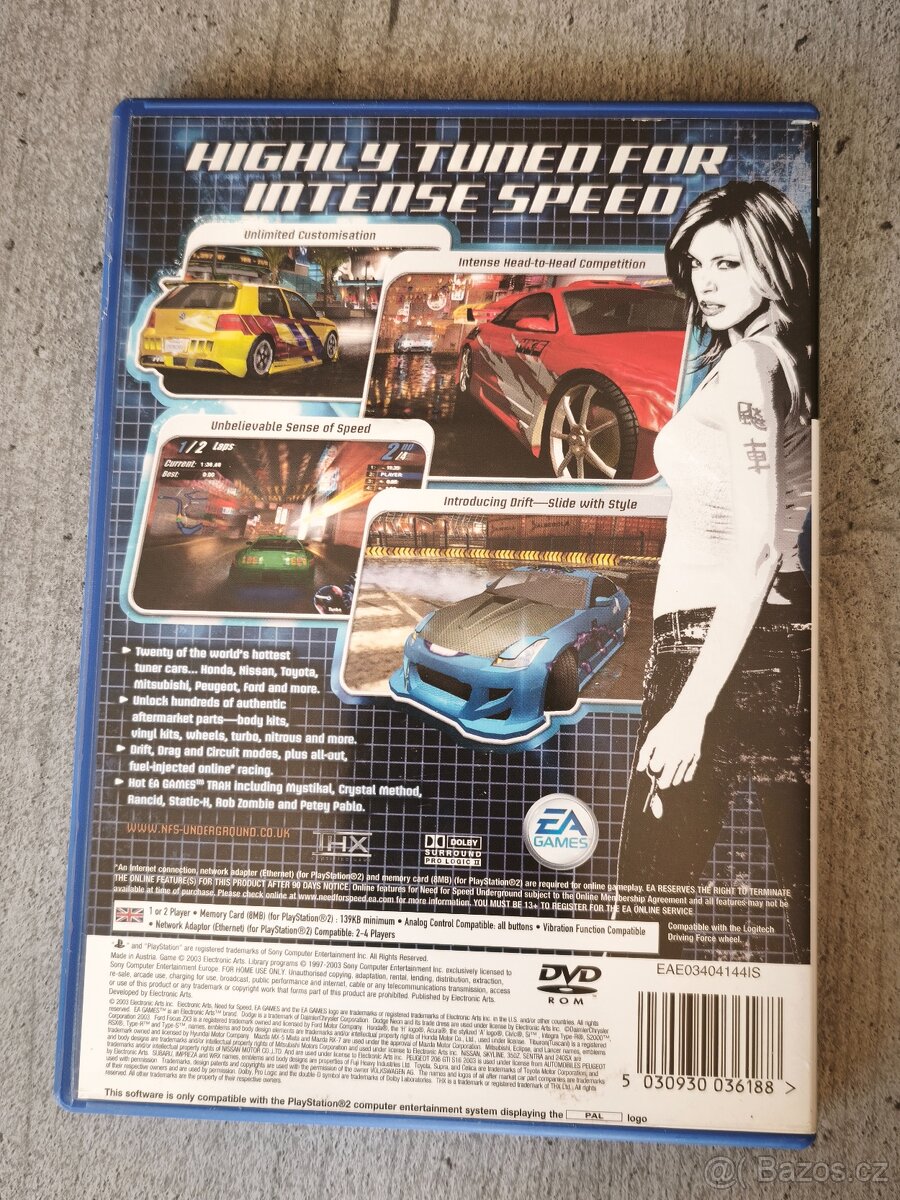 Need for Speed Underground PS2 - 2
