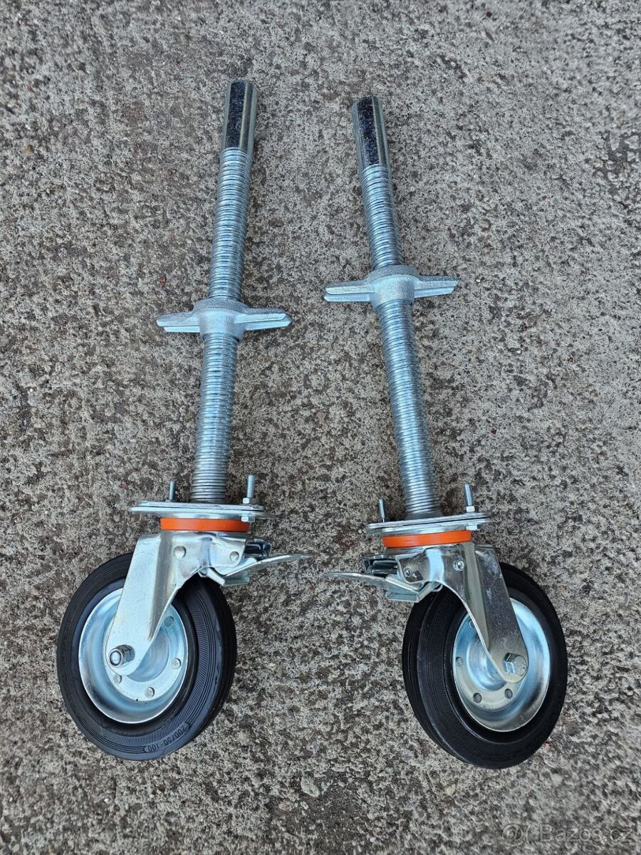 kolečka pro lešení - 2