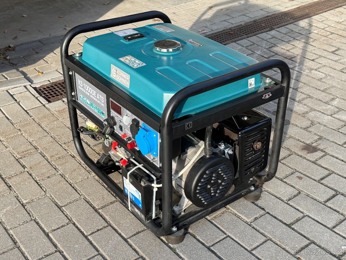 Benzínová elektrocentrála KS 10000E ATS - 2