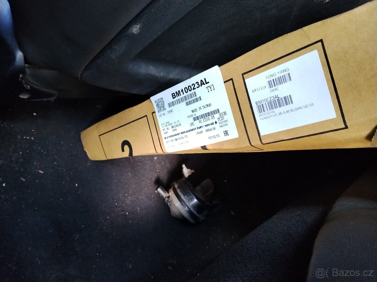 BMW E46 Přední Blatník L+P, Ledvinky - 2