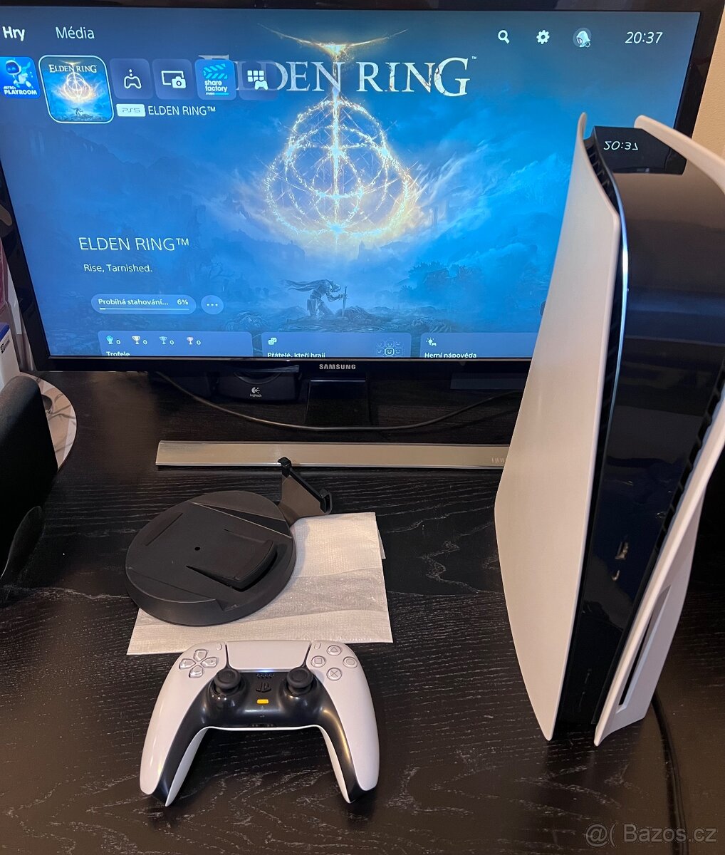 PlayStation 5 s mechanikou (mechanika nečte CD) + příslušens - 2