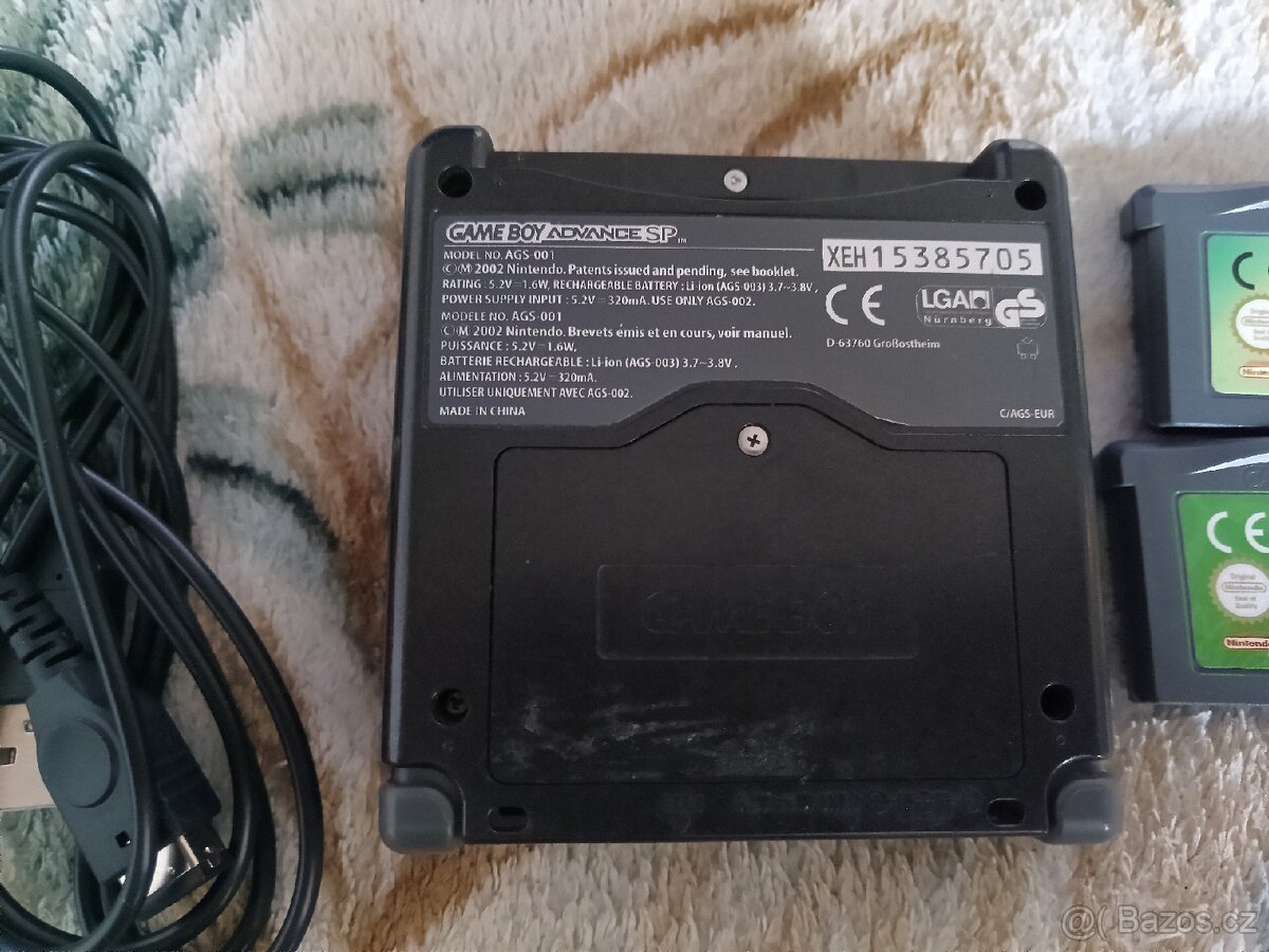 Nintendo Gameboy Advance GBA SP + Hry - 2