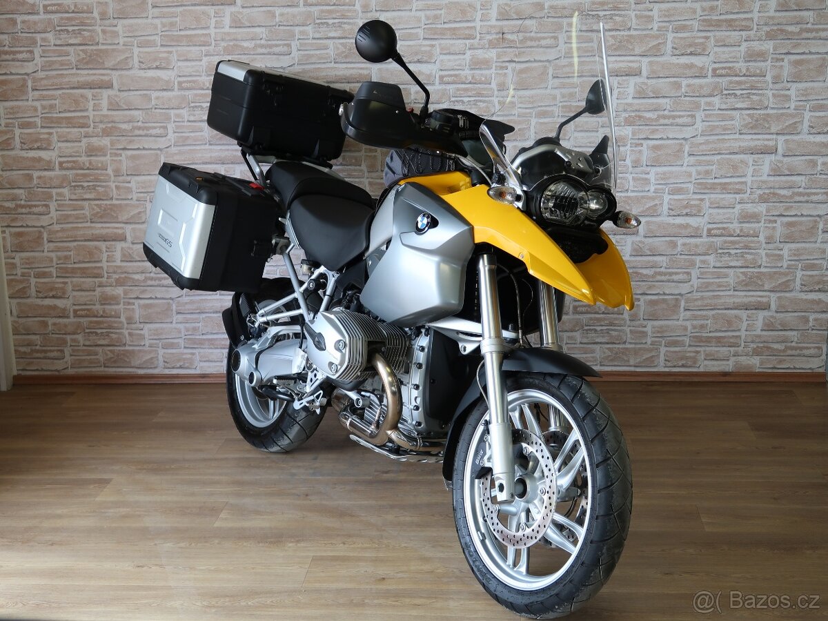 BMW R1200GS 1.majitel, servisní kniha, po servisu