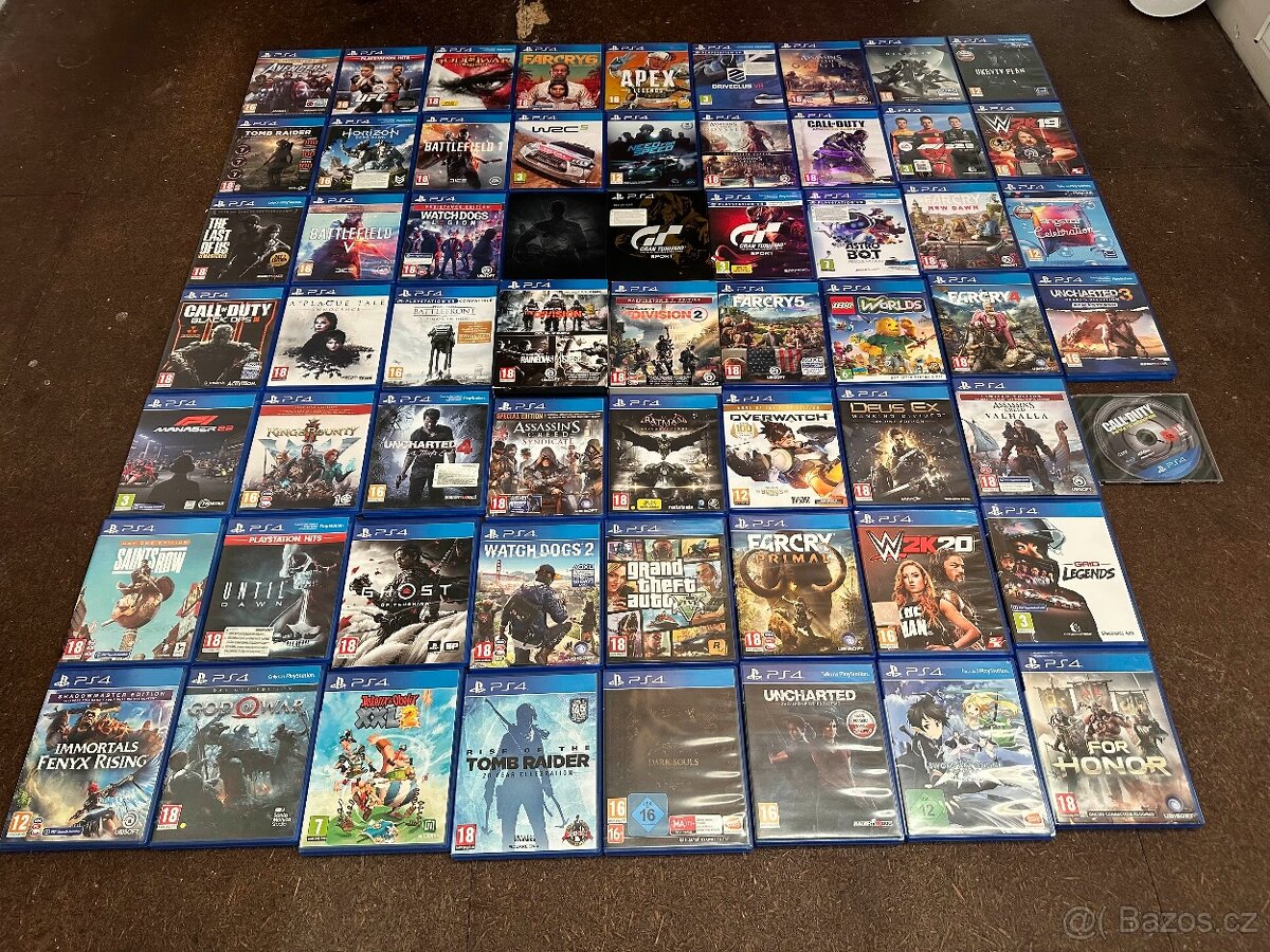 Hry na PS4/PS5 - Ceny v popisku - 2
