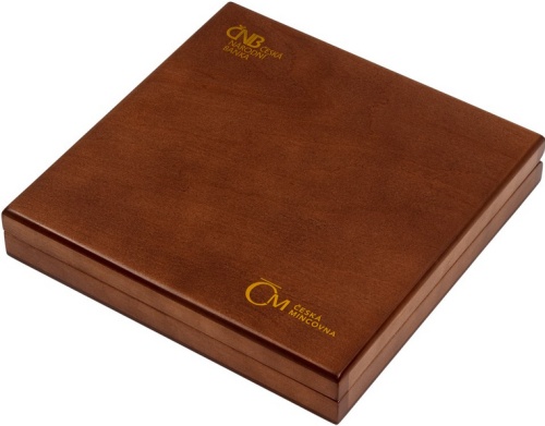 Sada oběžných mincí ČR (dřevo) - proof 2021,2022,2023 - 2