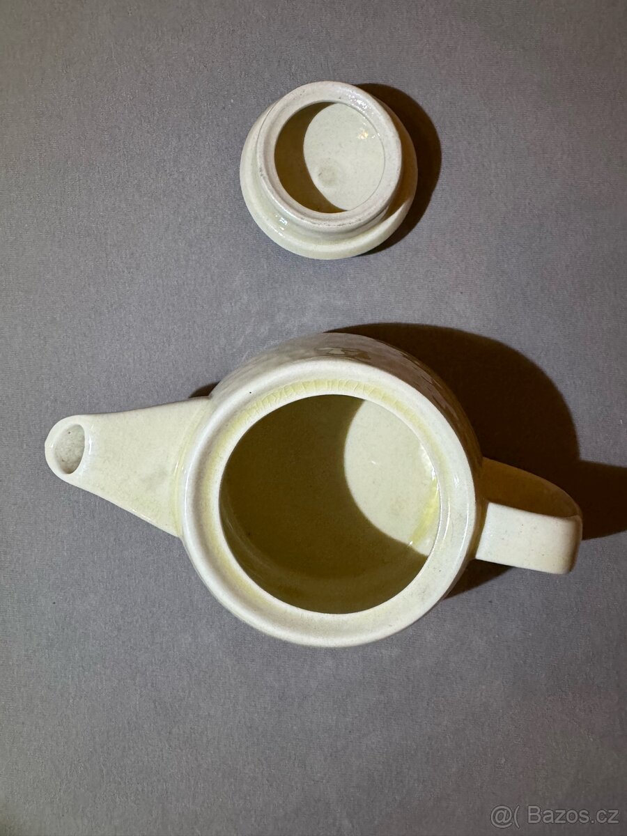 Porcelánový džbánek, konvička, cca 300-400 ml - 2