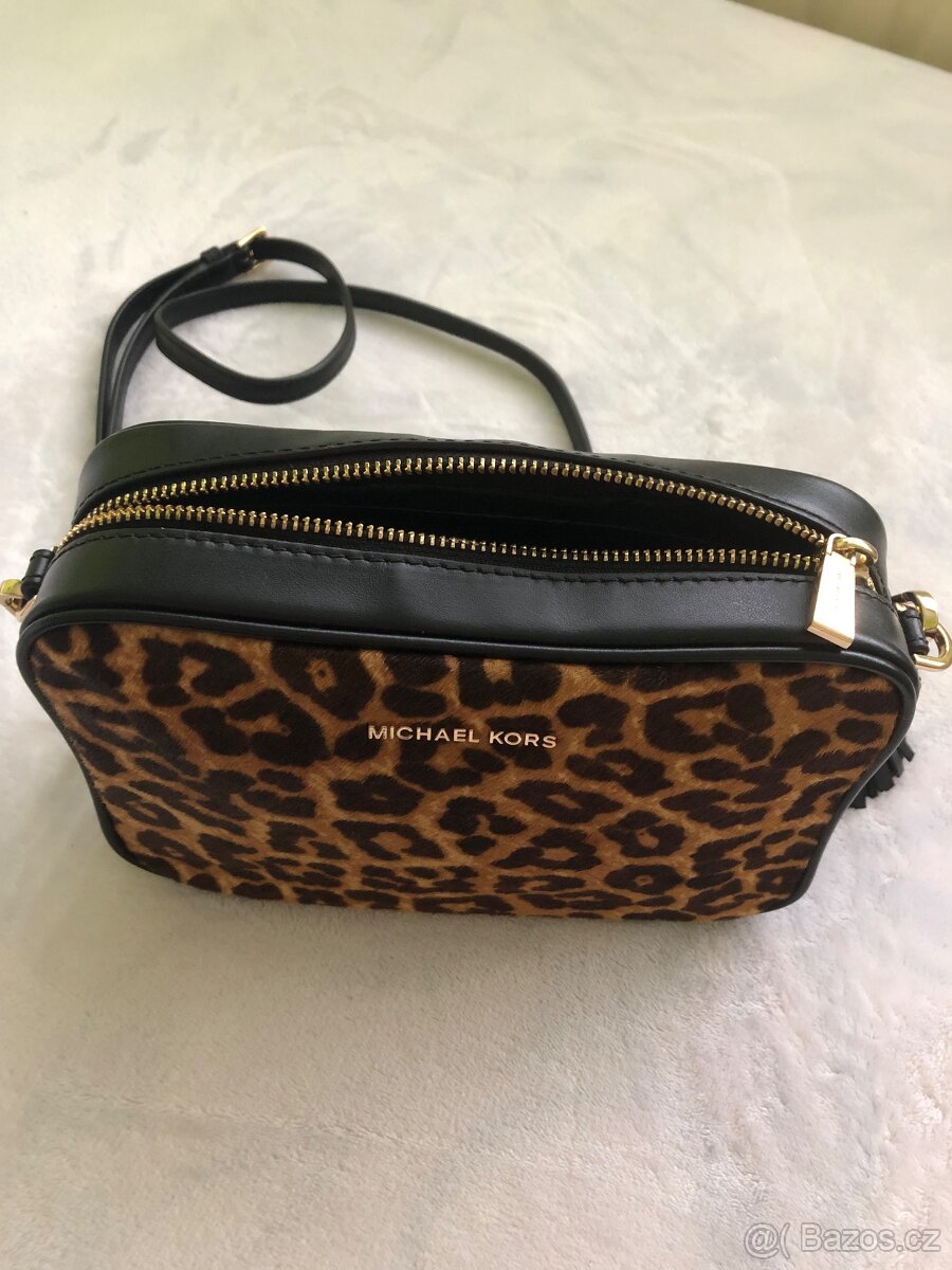 Michael Kors kabelka crossbody leopard originál - 2
