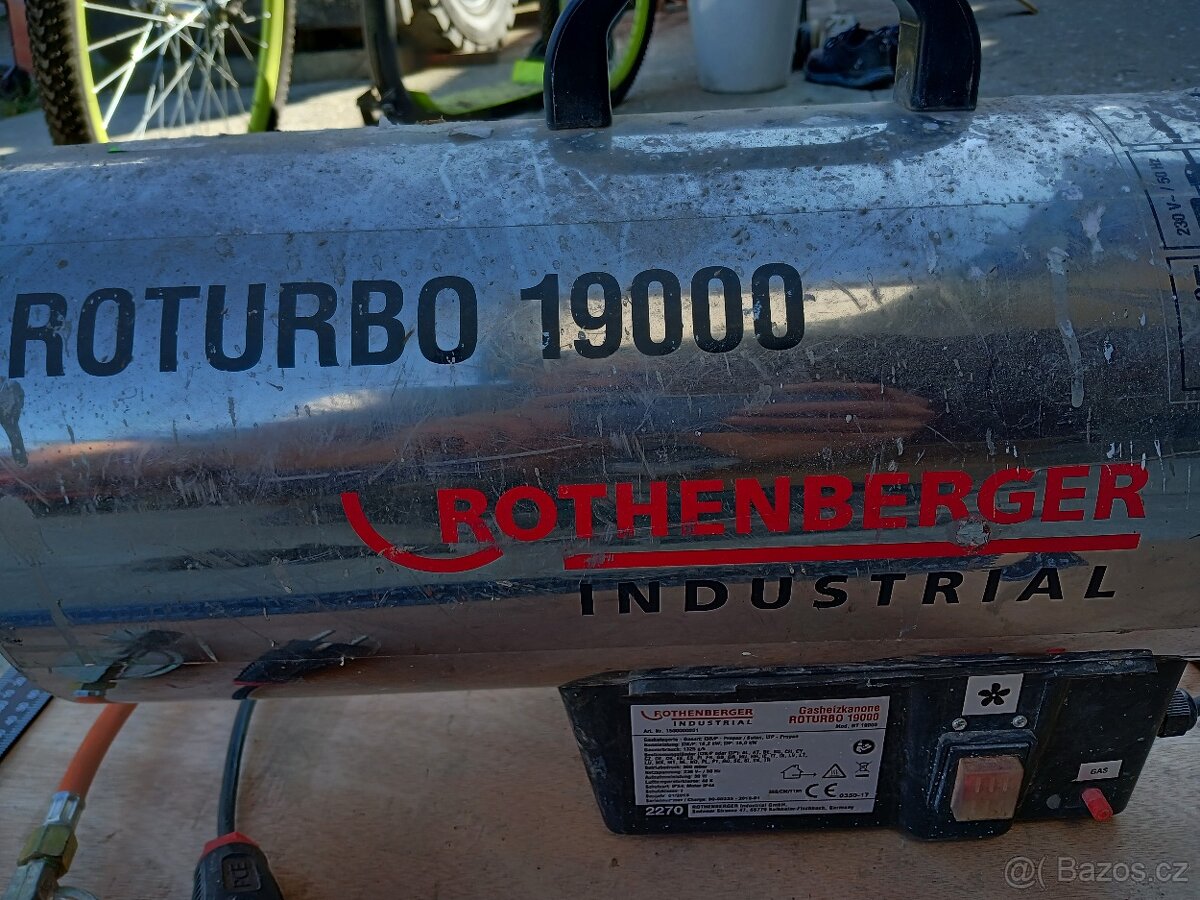 Plynové topidlo rothenberger - 2