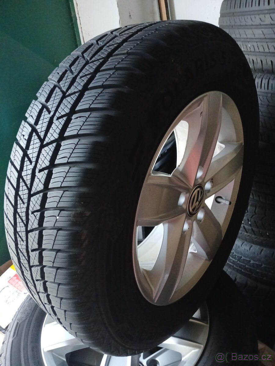 Origo alu 6x15" vw golf 7 se zimními pneu 7mm - 2