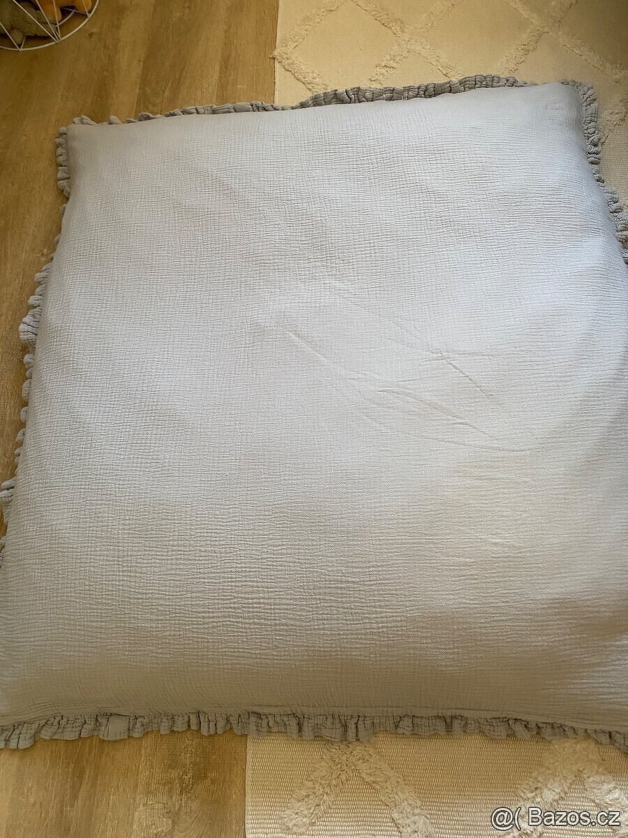 Mušelínová péřová zavinovačka XL (100x100cm) a hnízdečko XL - 2