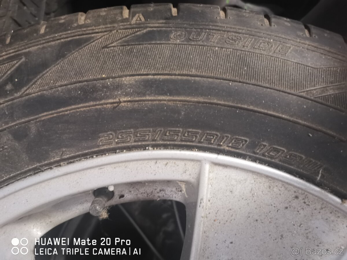 SLEVA:Prodám sadu kol na Mercedes ML, 18" - 2