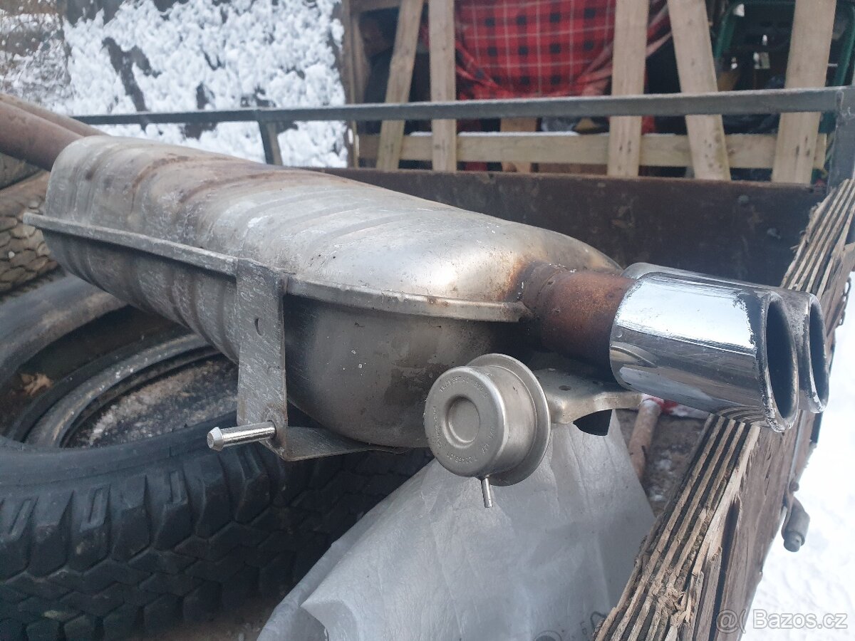 BMW e46 výfuk - touring - 2