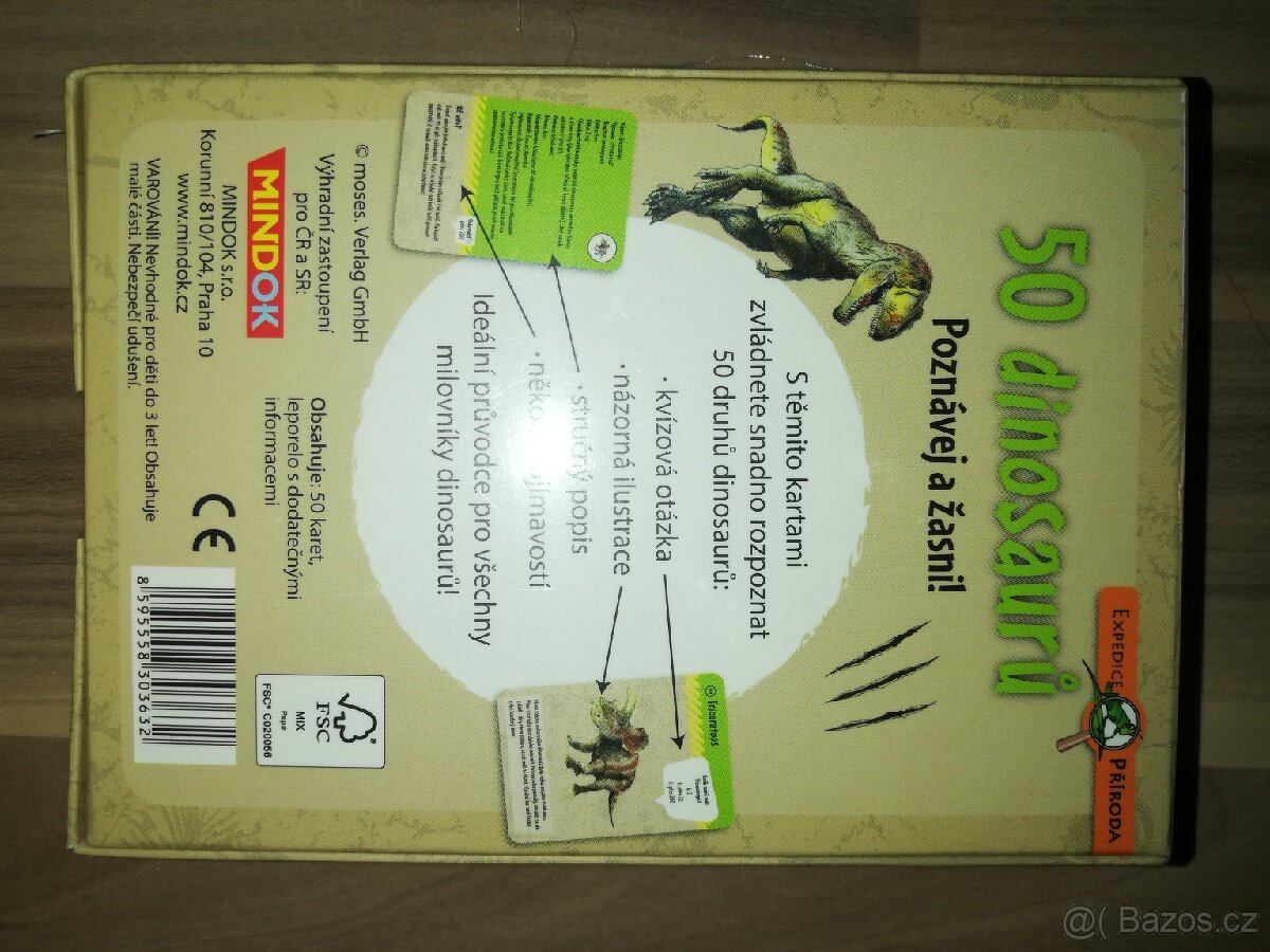 Karetní hra 50 dinosaurů - 2