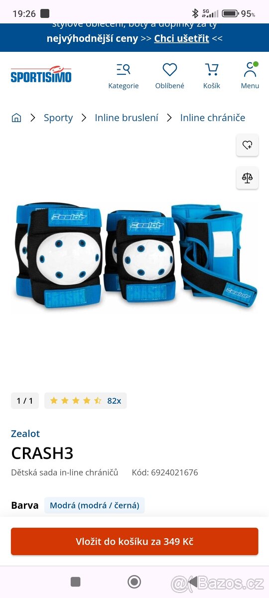 Dětské chrániče Zealot - 2