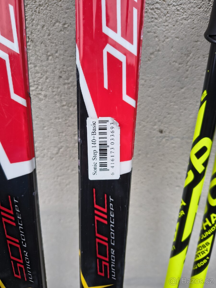 Běžky 140cm + hůlky 115cm - 2